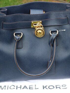 Michael Kors Blue Satchel